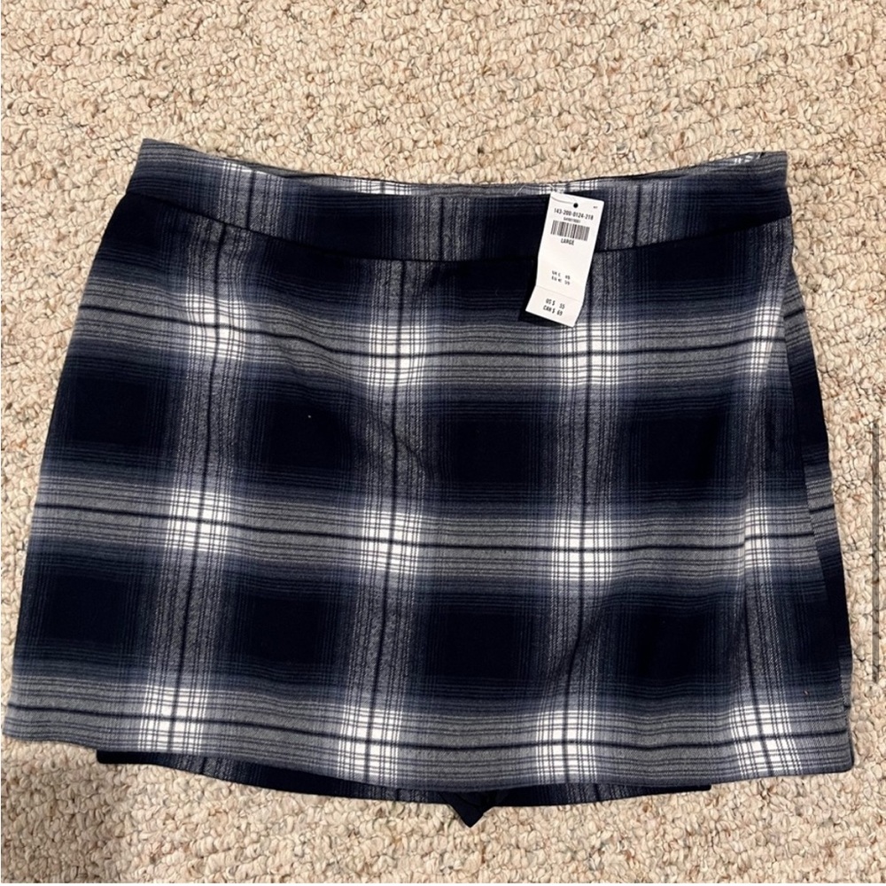 Abercrombie Plaid Skort